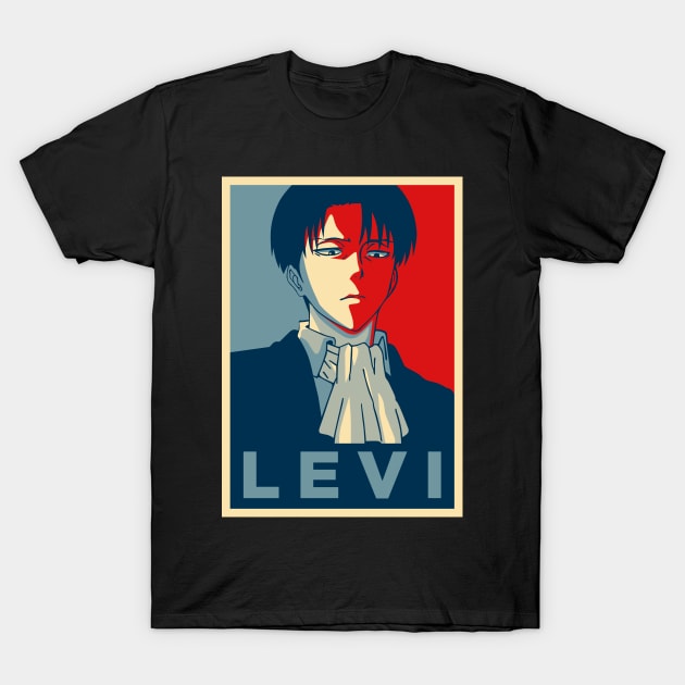 Captain Levi T-Shirt by DirtyWolf